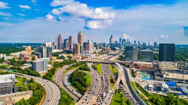 skyline of atlanta