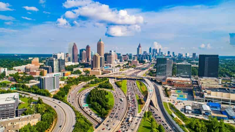 skyline of atlanta