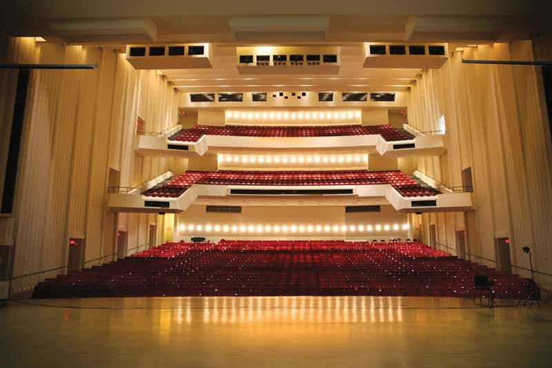 Empty Symphony Hall